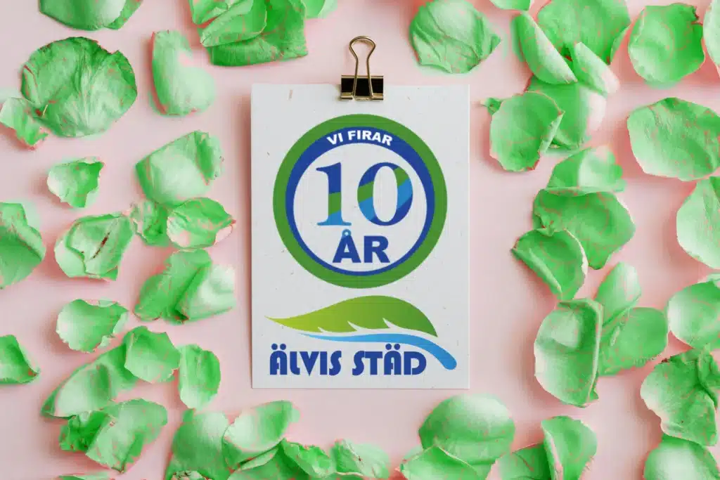 städfirma firar 10 år